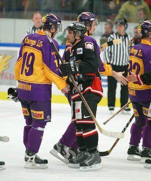 Peter Nordström, Färjestad och Petri Liimatainen, Malmö