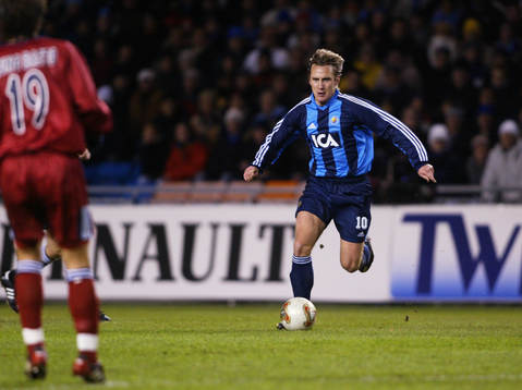 Andreas Johansson, Djurgården med bollen
