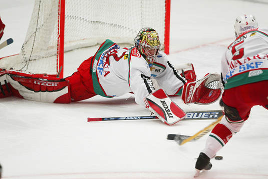 Fredrik Norrena, målvakt i Frölunda
