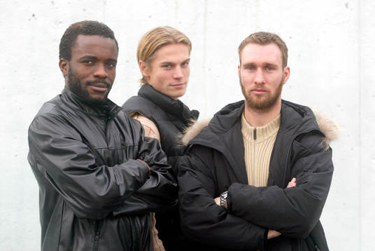 Peter Ijeh, Markus Rosenberg och Niklas Skoog