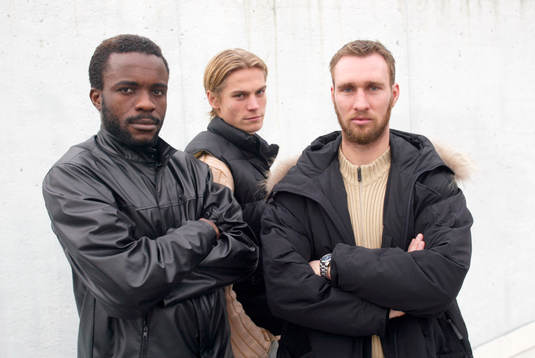 Peter Ijeh, Markus Rosenberg och Niklas Skoog