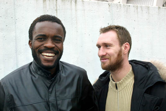 Peter Ijeh och Niklas Skoog