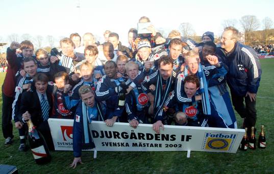 Fotboll, Allsvenskan,  Djurgården (Djurgården SM, Guld,
