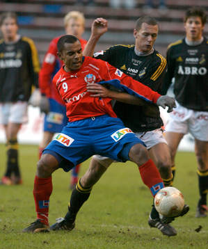 Alvaro Santos, Helsingborg och Krister Nordin, AIK