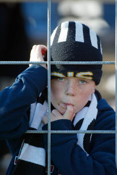 Landskrona supporter deppar