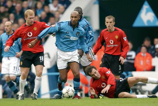 Fotboll, Premier League, Manchester City - Manchester