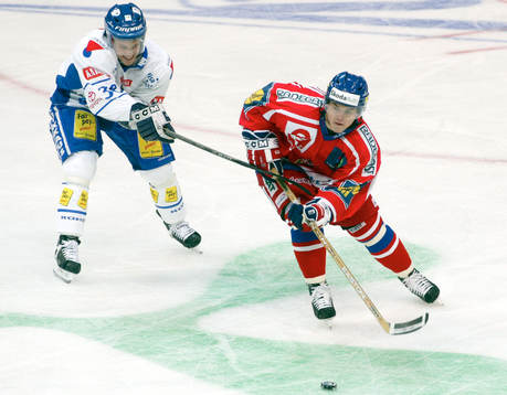 Jiri Hudler, Tjeckien och Eero Somervuori, Finland