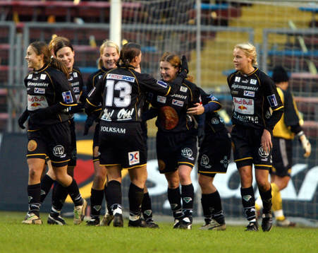 Fotboll, dam, Svenska Cupen final, Umeå -