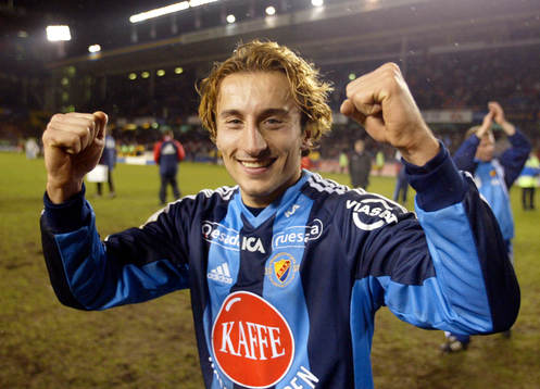 Djurgården svenska cupmästare. Matchvinnaren Louay Chanko