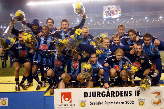 Djurgården svenska cupmästare. Djurgårdens segrande lag