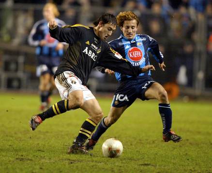 Djurgården svenska cupmästare. Stefan Ishizaki, AIK och