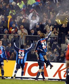 Djurgården svenska cupmästare. Matchvinnaren Louay Chanko