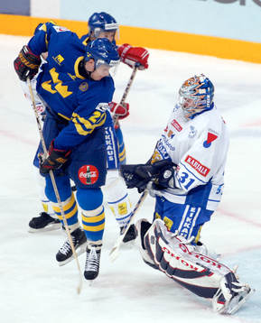 Ishockey, Karjala cup, Sverige - Finland, Niklas Anger