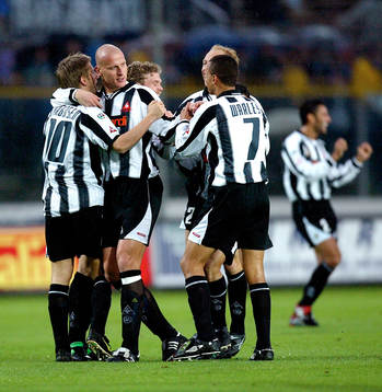 Jubel, Udinese