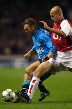 Fotboll, Champions League, Dennis Rommedahl, PSV Eindhoven