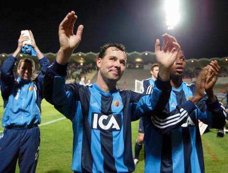 Stefan Rehn, Djurgården spelade sin sista match när DIF