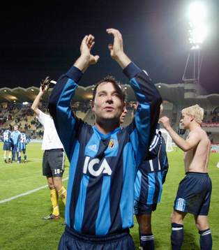 Stefan Rehn, Djurgården spelade sin sista match när DIF