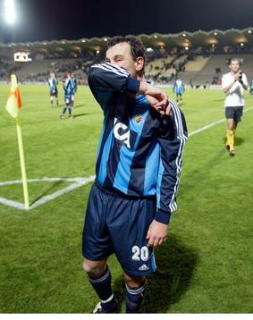 Stefan Rehn, Djurgården spelade sin sista match när DIF