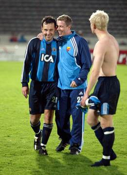 Stefan Rehn, Djurgården spelade sin sista match för