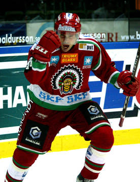 Patrik Carnbäck, Frölunda, jubel