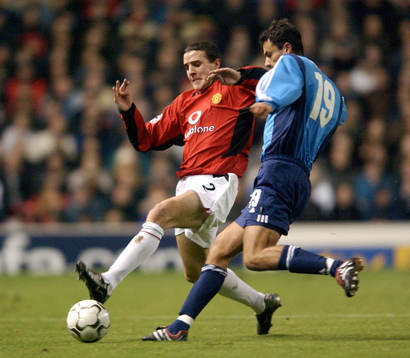 Fotboll, Champions League, Manchester United - Bayer