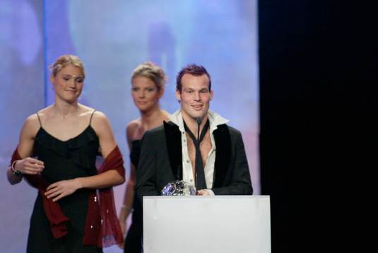 Kirsten Belin och Anna Lindberg delade ut priset till