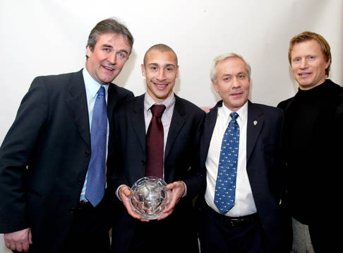 Ralf Edström, Henrik Larsson, Ove Kindvall och Stefan