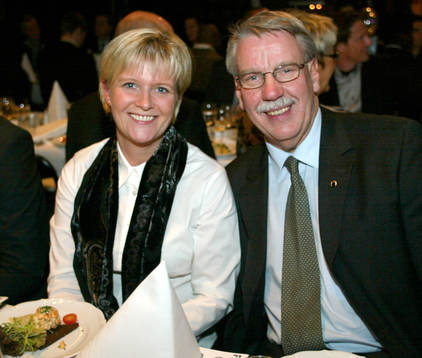 F.d idrottsministern Ulrica Messing och Gunnar Larsson, RF