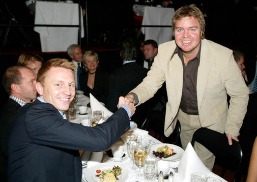 Kennet Andersson och Tomas Brolin
