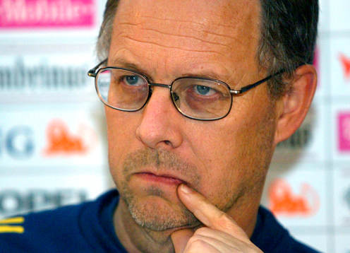 Lars Lagerbäck, förbundskapten, Sverige