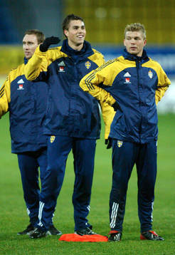 Johan Elmander och Marcus Allbäck