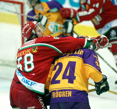 Bläddra bland fler bilder av Ishockey, Elitserien, Frölunda - Färjestad