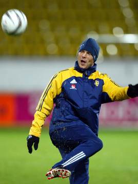 Marcus Allbäck. Sverige