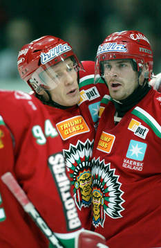 Målskyttarna Niklas Andersson, Esbjörs