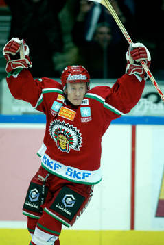 Niklas Andersson, Frölunda, jubel