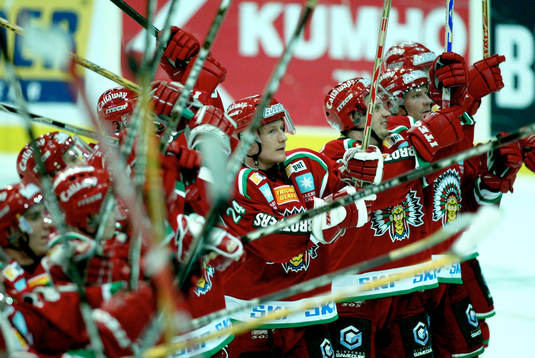 Frölunda, jubel
