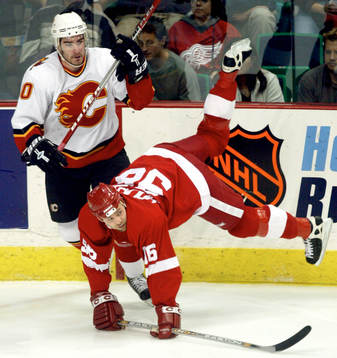 Mathias Johansson, Ccalgary och Tomas Holmström, Detroit