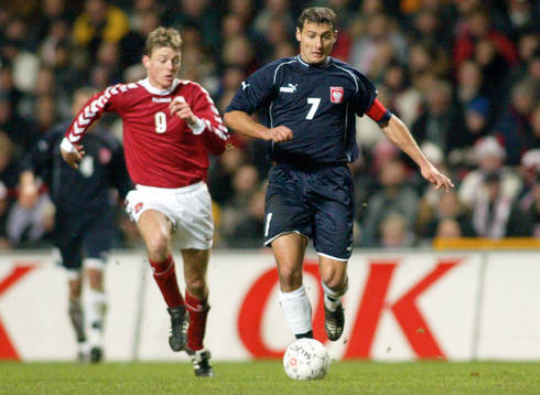 Jon Dahl Tomasson., Danmark och Piotr Swierczewski, Polen,