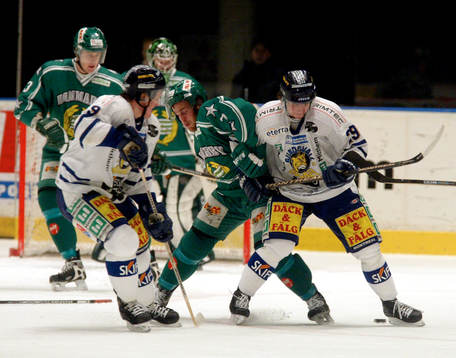 Johan Thelin och Dan Tryborn, Sundsvall och Linus Stensson,