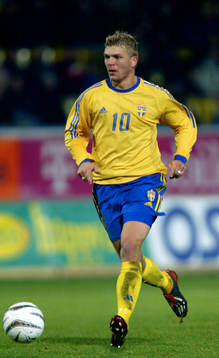 Fotboll, Marcus Allbäck, Sverige