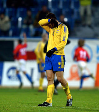 , Johan Elmander depp