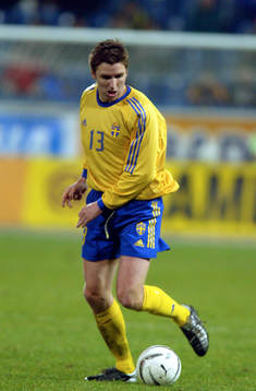 Fotboll, Nils-Eric Johansson, Sverige