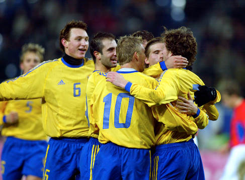 Kim Källström, Kennedy Bakircioglü, Marcus Allbäck och