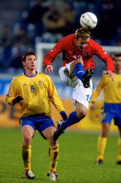 Kim Källström och Jiri Jarosik