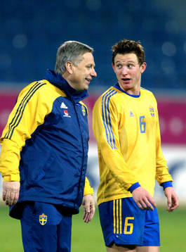 Lars Söderberg, förbundskapten, Kim Källström