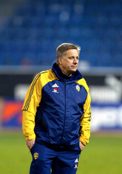 Fotboll, Lars Söderberg, förbundskapten, Sverige