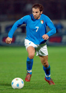 Del Piero, Italien