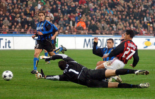 Serginho, Milan, gör mål