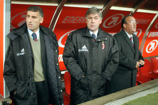 Ancelotti, Milan, tänare