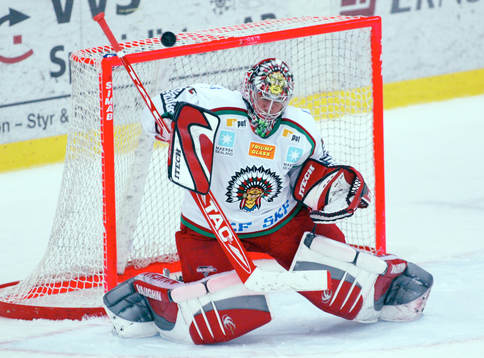 Henrik Lundqvist höll nollan i Frölunda målet